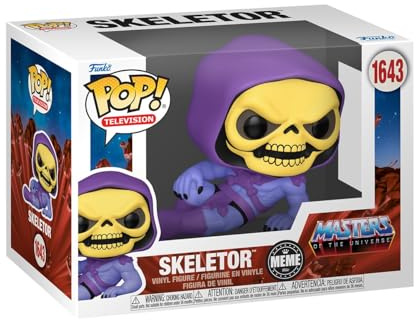 Funko POP! Television: Meme - Skeletor | Offizielles Superheroes Merch - Vinyl Sammelfigur als Regal Deko - Geschenkidee zum Geburtstag für Fans und Sammler