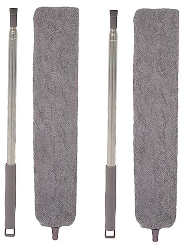 minkissy 1 Juego Cepillo para Grietas Cepillo para Plumero Microfibra con Palo Cepillo Limpieza Microfibra Limpiando Suministros Limpio Estados Unidos Ropa Microfibra