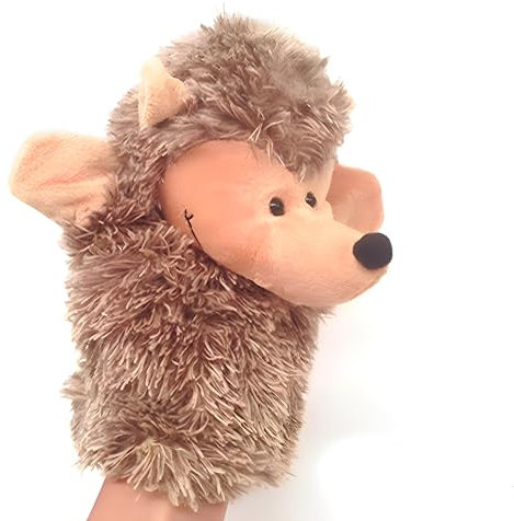 LOMTRATS Handpuppen für Kinder, Kleinkind enthält Wolf, Tiger, Löwe, AFFE und bewegliche offene Münder, perfekt zum Geschichtenerzählen, Unterrichten, im Vorschulalter und als Geburtstagsgeschenk