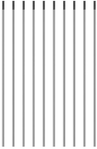 Hsthe Sea TIG Tungsten Electrodes,Lanthanum 2%,WL20(Blue) Lanthanum Tungsten Welding Electrodes Rods,1.6mm x150mm 10pcs Pack