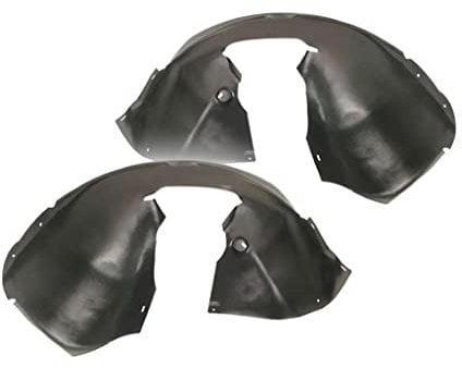 Autoteile Gocht Set Kotflügel Verkleidung Radhausschale + Set Satz Polyethylen Vorne Links und Rechts Kompatibel mit VW Golf 6 5K1 08-13