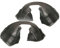 Autoteile Gocht Set Kotflügel Verkleidung Radhausschale + Set Satz Polyethylen Vorne Links und Rechts Kompatibel mit VW Golf 6 5K1 2008-2013