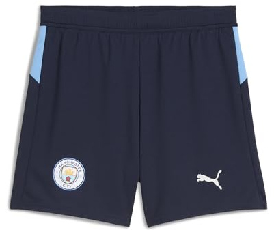 PUMA Manchester City Fußball Shorts für Kinder 2025/26 - Marineblau - Größe: 152