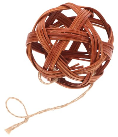 Toddmomy Bunny Kaugrasbälle Natürliches Kauspielzeug Für Kleine Haustiere Zähneknirschen Und Fördert Gesunde Zähne Und Bindet Tier Und