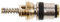 TOPBATHY Valve Core pour Climatisation Automobile Valve de Régulation Haute Basse Pression Compatible Installation Facile Accessoire de Réparation
