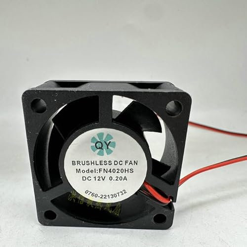 FN4020HS 40mm DC Brushless Fan - 12V 0.20A Double - Lead Sleeve Bearing Cooling Fan for Small - Sized Electronics