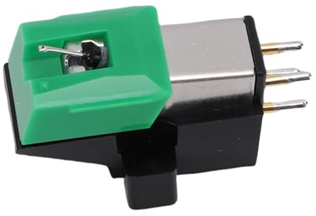 Luocute Ersatz für den Beweglichen Magnet-Plattenspieler-Tonabnehmer AT 95E MM mit Elliptischer Doppel-V-förmiger Magnetstruktur für AT -Plattenspieler und DJ-Plattenspieler