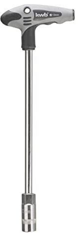 kwb Screwdriver 13 mm Socket Wrench with T-Handle for Optimal Power Transmission