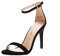 DREAM PAIRS Women's Stiletto Ankle Strap High Heels Sandals Party Shoes KARRIE,Size 9,Black/nubuck,KARRIE