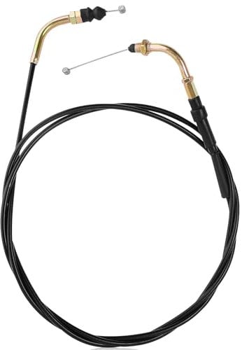 QAZAKY Throttle Gas Cable for GY6 50cc 80cc 90cc 110cc 125cc 150cc - 250cc 139QMB 1P39QMB 152QMI 157QMJ Chinese Scooter Motorcycle ATV Quad Go Kart Moped Pit Dirt Bike Baja TaoTao Jonway Lifan