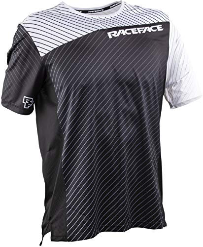 Race Face M Indy Jersey Short-Sleeve Schwarz, Herren T-Shirt, Größe XL - Farbe Black