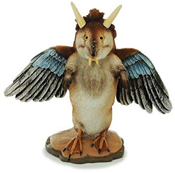 ES Deko Figur Wolpertinger ca 14 cm, Dekoration Figuren Tiere Fabelwesen Mischwesen