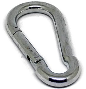 Fitness Health Gym Cable Weight Hook for Multi Gym tricep rope, leg cuff, stirrup handle, bar cable attachments (10cm)