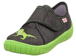Superfit Jungen Bill Hausschuhe 1-800278 Hausschuhe, Schwarz 0010, 33 EU