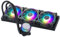 Cooler Master MasterLiquid ML360 Illusion ARGB Close-Loop AIO CPU-Flüssigkeitskühler, durchscheinende Kuppel, 360 mm Heizkörper, MF120 Halo PWM, AMD Ryzen AM5/AM4, Intel LGA1700/1200