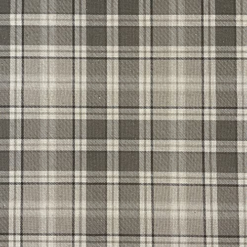Highland Tartan karierter Baumwoll-Leinenstoff für Vorhänge, Jalousien, Basteltaschen, Nähen, Quilten, Patchwork und Polstermöbel, 140 cm breit (Meterware, Taubengrau)