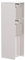 ledscom.de Garten Steckdosensäule POMI für außen, IP44, 2-Fach, Edelstahl, Edelstahl, eckig, 23 cm