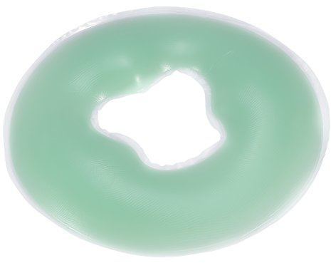 Wakects Silikon-Gel Gelkissen Gesicht Massageliege 4 Farben Wiederverwendbares,Spa Beauty Salon Hautpflege Weiche Overlay Gesicht Entspannung weich Kissen Kissen Salon SPA Kissen (Hellgrün)