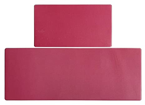 ZONOBI 2er Set Anti-Ermüdung Küchenteppich Memory-Schaum Gepolsterte Teppiche rutschfest Komfort Stehpult-Matten für Büro, Zuhause (Color : STYLE1)