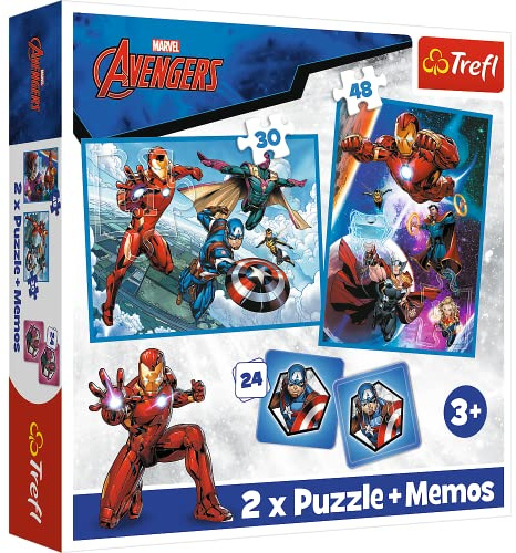 2w1 + memos - Bohaterowiewakcji/Disney Marvel The Avengers