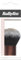 BaByliss - Pinceau pinceau pour poudre KABUKI - pinceau maquillage