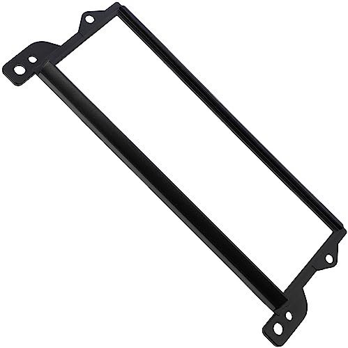 AERZETIX - C21436 - Cadre/façade/Adaptateur 1 DIN pour autoradio de Voiture - Moulage/Cache en Plastique - Compatible avec BMW Mini Cabrio (R52), Mini Cooper (R53), Mini One (R50)