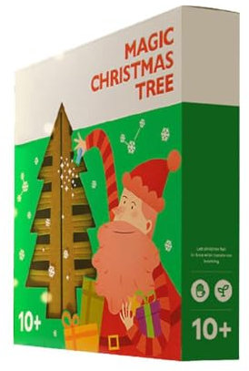 Fügen Sie einen Hauch von Urlaubsstimmung hinzu mit dem magisch wachsenden Kristall-Weihnachtsbaum. Dekorieren Sie Ihren Baum mit schönen Ornamenten