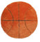 JIAHG Basketball Plüschkissen 45 * 45cm weiche Basketball Sitzkissen Stuhlkissen Plüsch Basketball Spielzeug Sport-Wurfkissen Sport-Themenkissen für Kinder und Fußballliebhaber