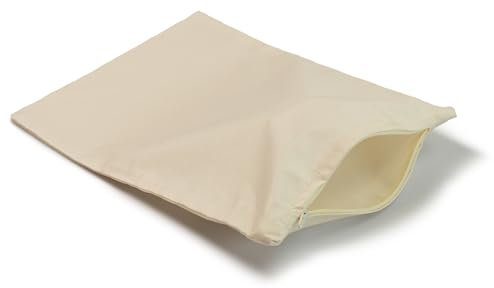 GIRAFFENLAND Bio-Perkal, Inlett 40x25cm, mit Reißverschluss. Zum selber Befüllen, z.B. Duftkissen - Leere Kissenhülle 25x40cm - 1 Stück