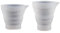 Tomtary 2Pcs Dosing Ball for Liquid Detergent Foldble Silicone Laundry Dosing Ball Laundry Liquid Dosing Measuring Cups Suitable for Liquid/Powder Detergent Fabric Conditioner Liquid Soap Dispenser