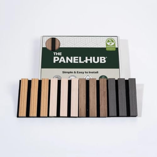 The Panel-Hub® | Musterbuch Wandpaneel (Mix) (Eiche Lamellenwandpaneel)