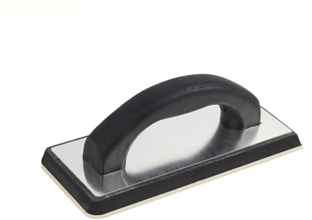 AOZBZ Grout Float, Small Concrete Trowel, (240 * 100mm) Grout Trowel, Grout Tools for Tile, Rubber Finishing Trowel, Grout Removal Tool for Masonry Stucco Drywall Concrete