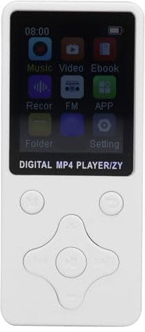 Lettore Mp3 da 64 GB con e WiFi, Schermo LCD da 1,8 Pollici Lettore Mp4 Mp3 con Spotify, Lettore Musicale Digitale HiFi Portatile Senza Perdite HiFi con Registratore Radio FM