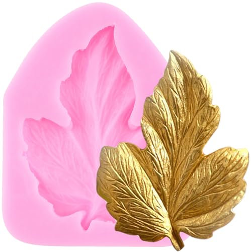 XMOLDNMS Stampo in silicone barocco Foglia Barocca Stampi in Silicone Per Zucchero Decorazione Torta Cupcake-Topper Cioccolato Pasta Fiore Caramelle Argilla Polimerica
