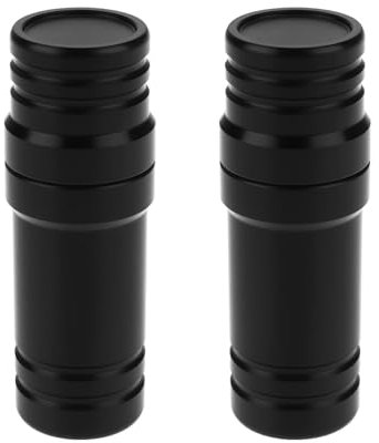 LT Easiyl 2 Stück Pool-Queue-Gelenkschutz Ersatzteil 3/8 X 10 Pool-Gelenk-Gewindekappe Billard-Zubehör für Billard-Pool-Queue Schwarz