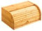Brigros - Porta Pane Da Cucina In Legno Di Bambù Naturale 40x27 Cm, Contenitore Pane Con Chiusura A Serranda, Portapane Legno Con Design Classico Per La Cucina (Senza cassetto)