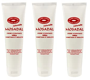 Mosadal 3er Set Creme Hydratante mit Urea für gesunde Haut angenehm weiches Hautgefühl 3x 100 ml