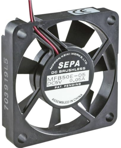 SEPA MFB50E05 Axialventilator 5V/DC 10.1m³/h (LxBxH) 50x50x10mm