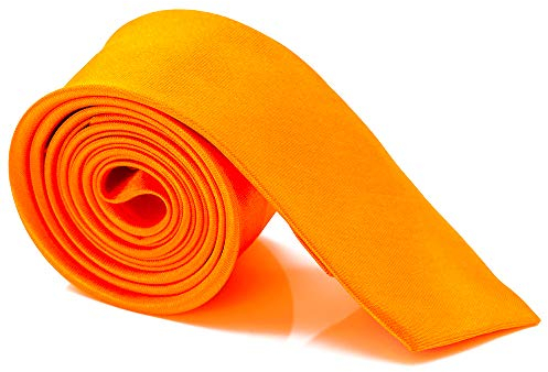 The Glowhouse Herren Neonorange Krawatte, neon-orange, Einheitsgröße
