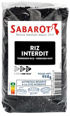Sabarot - Riz noir Interdit - Sachet 950g