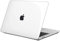 TECOOL Cover compatibile con MacBook Pro 16 Pollici 2020 2019 (A2141) con Touch Bar, Custodia Rigida Protettiva Sottile in Plastica Superficie Liscia, Cristallo Trasparente