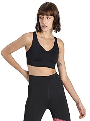 PUMA Damen High Impact To The Max Bra Sports Bra, Puma Black, M