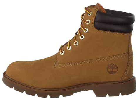 Timberland 6 Inch WR Basic Stivali alla moda Uomo, Marrone (Wheat Nubuck),45.5 EU