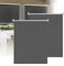 Sonnewelt Vertikalmarkise,100 x 240 cm Senkrechtmarkise,Verdunklungsrollo Rollo zum Einhängen,Klemmrollo Verdunkelung für Fenster und Türen,Seitenzugrollo,grau