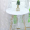 Delien Gardinen mit Kräuselband Voile Ausbrenner Gardine Transparent Vorhang Wohnzimmer Gardinenschals Modern Schal »Orchidee« Flächenvorhänge Fenster Gardine mit Blumenmuster BxH 140x260cm,Weiß