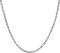 Homxi Halskette für Männer,Kabelkette 4mm Kette Mann 50cm Rolokette Silberkette 925 Herren Silberkette Herren Silber