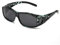SIPHEW Überzieh Sonnenbrille Polarisierte für Brillenträger Überbrille Sonnenbrille mit seitlichen Schilden Über Noramall Brille Fitovers Sunglasses UV400 Protection