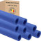 AWM Trampolin Schaumstoff 1000 mm Schaumstoffrohre Schaumstoffpolster Stangenschutz Netz Sicherheitsnetz Zubehör (6X - Blau)