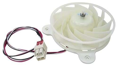 Gxcdizx DA31-00287B / ARES2120RA Evaporator Fan Motor White for Samsung Refrigerator