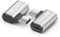 Sonero USB-C maschio su presa USB-C ad angolo di 90° a sinistra, adattatore USB-C, 40 Gbps, 240 W, 8K60 Hz, alloggiamento in alluminio, argento